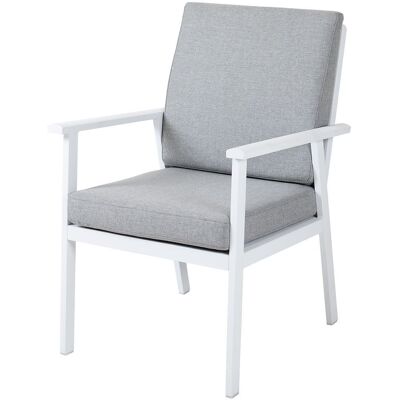Brafab, Samvaro Sessel weiß / grau Brafab, Samvaro Sessel weiß / grau