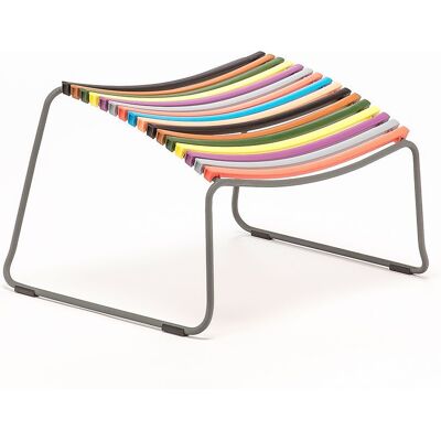 Houe Click Metall und Kunststoff Fußhocker Mehrfarbig - Outdoor Houe Click Metall und Kunststoff Fußhocker Mehrfarbig - Outdoor