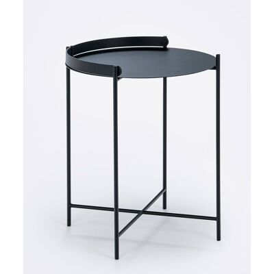Houe, Edge Beistelltisch 46 cm Stahl schwarz Houe, Edge Beistelltisch 46 cm Stahl schwarz