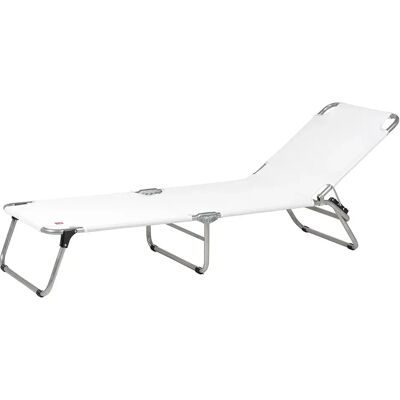 Fiam, Amigo Sonnenliege weiß Aluminium/Textilene Fiam, Amigo Sonnenliege weiß Aluminium/Textilene