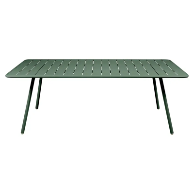 Fermob Luxembourg Tisch - Aluminium, Grün, 207x100cm - Tisch Fermob Luxembourg Tisch - Aluminium, Grün, 207x100cm - Tisch