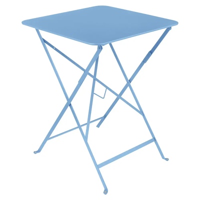 Fermob - Bistro Klapptisch Quadratisch - blau - Gartentisch Fermob - Bistro Klapptisch Quadratisch - blau - Gartentisch
