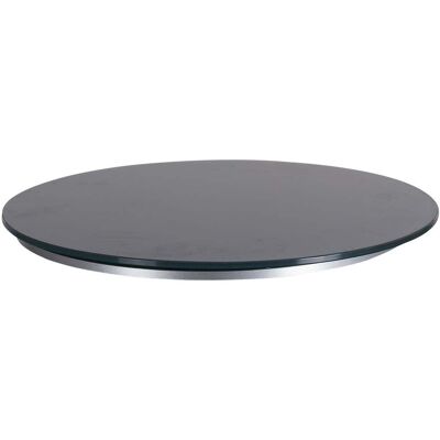 Brafab, Elara Schleuderschale 50 cm grau Aluminium/Glas Brafab, Elara Schleuderschale 50 cm grau Aluminium/Glas