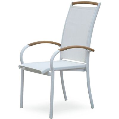 Hillerstorp Nydala Stuhl - Weiß - Stapelbar Aluminium 102cm Hillerstorp Nydala Stuhl - Weiß - Stapelbar Aluminium 102cm