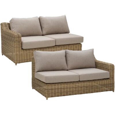 Brafab, Glendon Endstücke 2er-Pack Rustic / 220 Beige Brafab, Glendon Endstücke 2er-Pack Rustic / 220 Beige