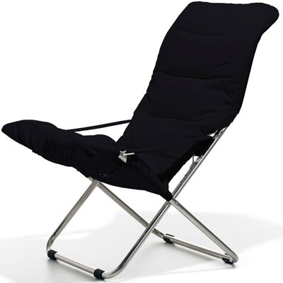 Fiam, Fiesta soft Sonnenliege schwarz olefin Fiam, Fiesta soft Sonnenliege schwarz olefin