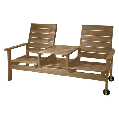 Brafab, DU o JA 2-Sitzer-Sofa aus Kiefernholz Brafab, DU o JA 2-Sitzer-Sofa aus Kiefernholz