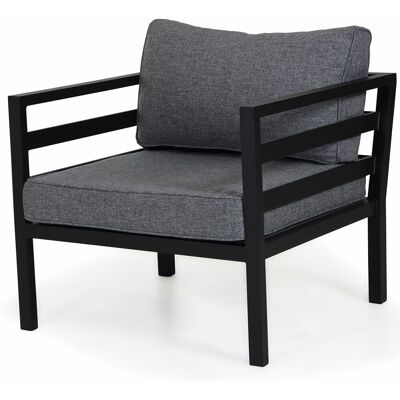 Brafab, Weldon Sessel schwarz/grau Brafab, Weldon Sessel schwarz/grau
