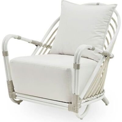 Sika Design, Charlottenborg Sessel Rattan Weiß/Beige Sika Design, Charlottenborg Sessel Rattan Weiß/Beige