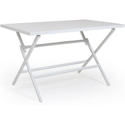 Brafab Wilkie Klapptisch - 72x120cm - Weiß Brafab Wilkie Klapptisch - 72x120cm - Weiß