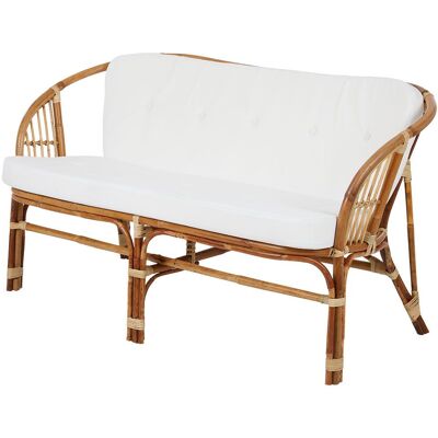 Brafab, Astrakan 2-Sitzer Sofa natur/weiß Brafab, Astrakan 2-Sitzer Sofa natur/weiß