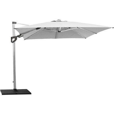 Cane-line Hyde Luxe Tilt Sonnenschirm - 3x3m, Dusty White Cane-line Hyde Luxe Tilt Sonnenschirm - 3x3m, Dusty White