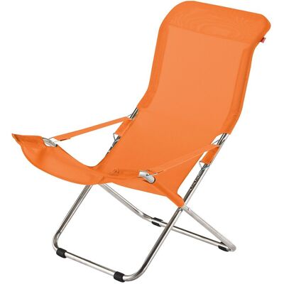 Fiam, Fiesta Liegesessel orange Aluminium Fiam, Fiesta Liegesessel orange Aluminium