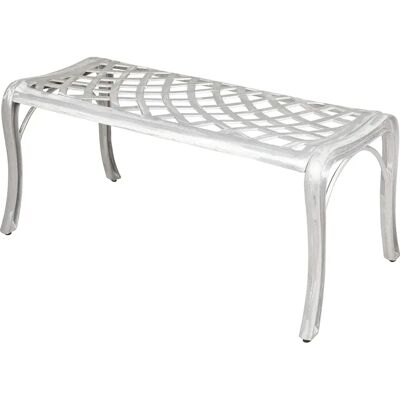 Brafab, Arras Bank 54x101 cm Aluminium Brafab, Arras Bank 54x101 cm Aluminium