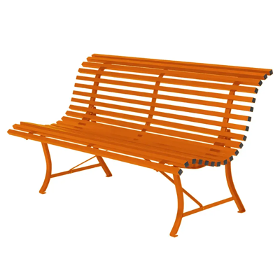 Fermob, Louisiane sofa 150 cm Candied Orange Fermob, Louisiane sofa 150 cm Candied Orange