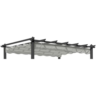 Hillerstorp, Skanör Dach 300x400 cm grau Polyester Hillerstorp, Skanör Dach 300x400 cm grau Polyester