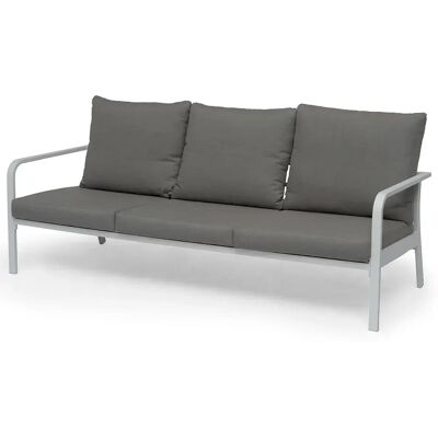 Hillerstorp - Hånger - Weißer Rahmen - Grau-beige Kissen - Sofa Hillerstorp - Hånger - Weißer Rahmen - Grau-beige Kissen - Sofa