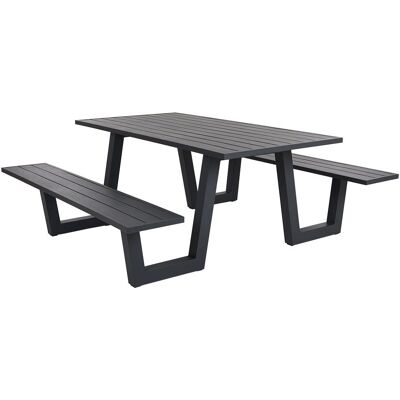 Brafab, Bolid Picknick-Set anthrazit Brafab, Bolid Picknick-Set anthrazit