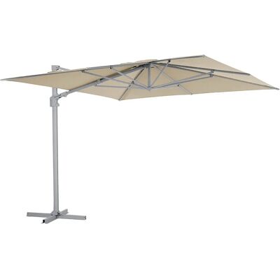 Brafab, Vinovo sonnenschirm 300x300 cm Light grey / Khaki Brafab, Vinovo sonnenschirm 300x300 cm Light grey / Khaki