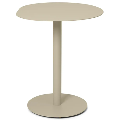 Ferm Living - Pond Café - Runder Tisch - 64cm - Stahl/Beige Ferm Living - Pond Café - Runder Tisch - 64cm - Stahl/Beige