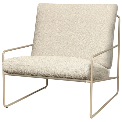 Ferm Living, Desert Sessel Cashmere/Off-white Ferm Living, Desert Sessel Cashmere/Off-white