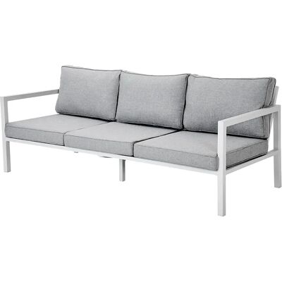 Brafab, Belfort 3-sitzer-sofa inklusive Kissen weiß / Peral Grey Brafab, Belfort 3-sitzer-sofa inklusive Kissen weiß / Peral Grey