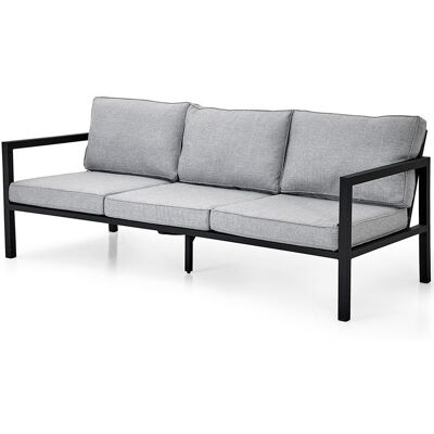 Brafab, Belfort Sofa schwarz/grau Brafab, Belfort Sofa schwarz/grau