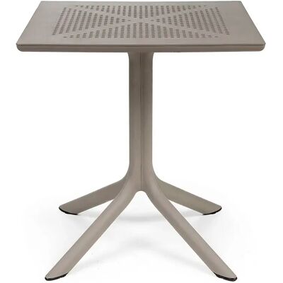 Nardi, Clip tisch 70x70 cm Tortora Nardi, Clip tisch 70x70 cm Tortora