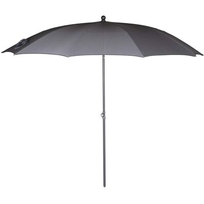 Fiam, Elios Sonnenschirm 280 cm anthrazit/grauer Stahl Fiam, Elios Sonnenschirm 280 cm anthrazit/grauer Stahl