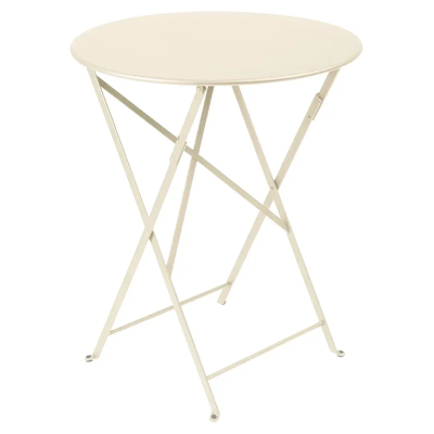 Fermob, Bistro tisch 60 cm Latte beige Fermob, Bistro tisch 60 cm Latte beige