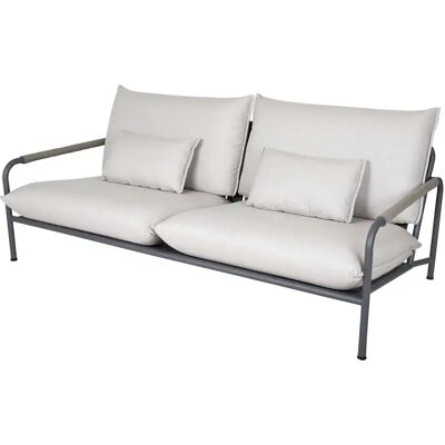 Brafab, Lerberget 2,5-Sitzer Sofa anthrazit / Esche Brafab, Lerberget 2,5-Sitzer Sofa anthrazit / Esche