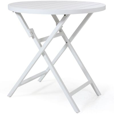 Brafab Wilkie Klapptisch - 72cm Durchmesser - Weiß Brafab Wilkie Klapptisch - 72cm Durchmesser - Weiß