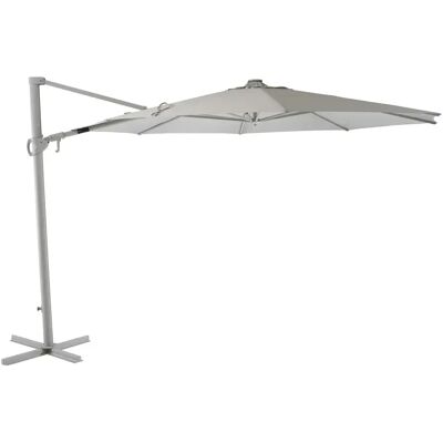 Brafab, Cilento sonnenschirm 350 cm Light Grey / Khaki Brafab, Cilento sonnenschirm 350 cm Light Grey / Khaki