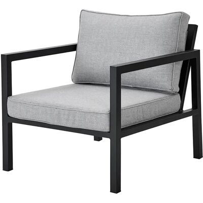 Brafab, Belfort sessel inklusive Kissen schwarz / Peral Grey Brafab, Belfort sessel inklusive Kissen schwarz / Peral Grey