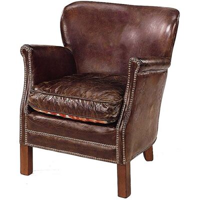 Artwood, Professor Leder Vintage Zigarren-Sessel Artwood, Professor Leder Vintage Zigarren-Sessel