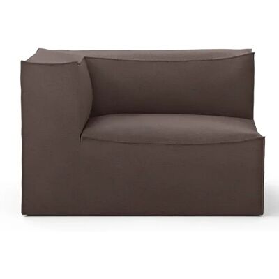 Ferm Living, Catena Sofa Armrest Left S400 - Hot Madison - Brown Ferm Living, Catena Sofa Armrest Left S400 - Hot Madison - Brown