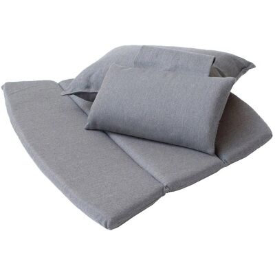 Cane-line Breeze Hochlehner-Kissen-Set - Grau Cane-line Breeze Hochlehner-Kissen-Set - Grau