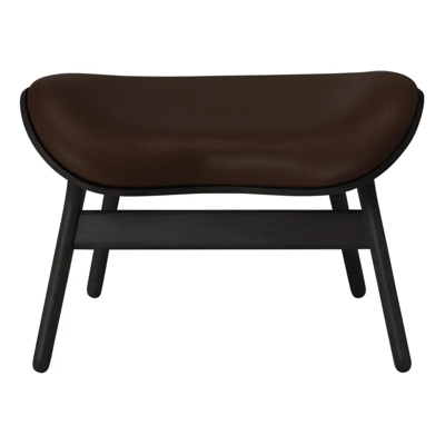 Umage, A Conversation Piece Ottoman Fußhocker Black Oak/Umage Leather Brown Umage, A Conversation Piece Ottoman Fußhocker Black Oak/Umage Leather Brown