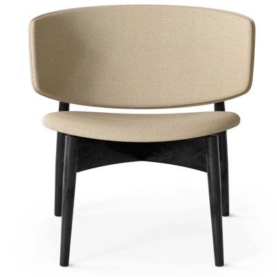 Ferm Living, Herman Lounge Sessel Hallingdal - Black/Beige Ferm Living, Herman Lounge Sessel Hallingdal - Black/Beige