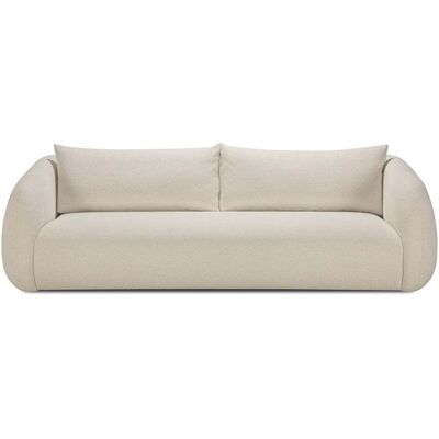 Ethnicraft, Contour Sofa 3-Sitzer Kreide 244x107 cm Ethnicraft, Contour Sofa 3-Sitzer Kreide 244x107 cm
