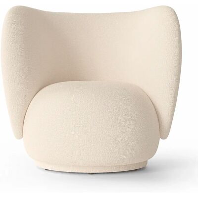Ferm Living, Rico Lounge sessel Wool Boucle - Off-white Ferm Living, Rico Lounge sessel Wool Boucle - Off-white