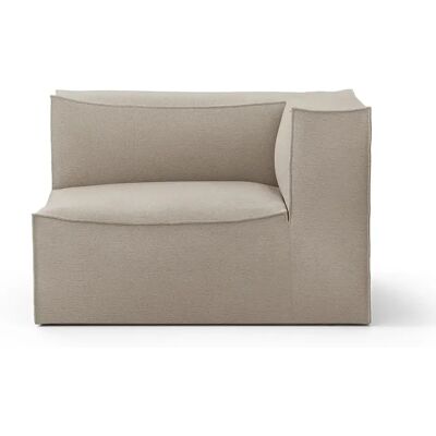 Ferm Living, Catena Sofa Armrest Right S401 - Cotton Linen - Natural Ferm Living, Catena Sofa Armrest Right S401 - Cotton Linen - Natural