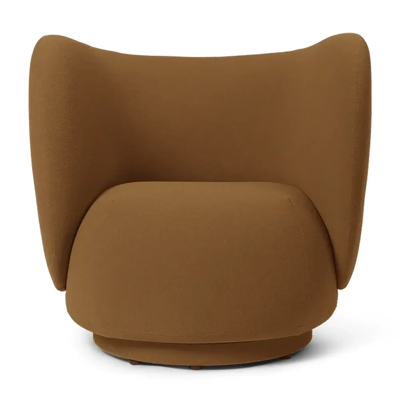 Ferm Living, Rico Lounge sessel Grain - Caramel Ferm Living, Rico Lounge sessel Grain - Caramel