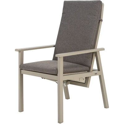 Brafab, Samvaro positionsstuhl mit hohem rücken Khaki / Soft Dawn Brafab, Samvaro positionsstuhl mit hohem rücken Khaki / Soft Dawn