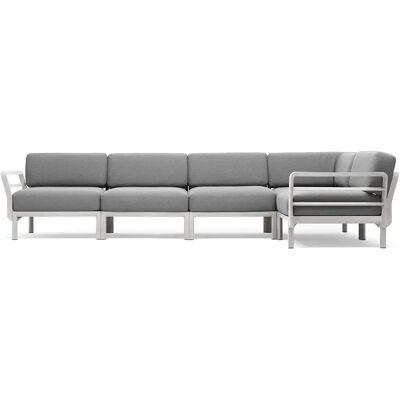 Nardi, Maximo 5 ecksofa Gesso - Lava Nardi, Maximo 5 ecksofa Gesso - Lava