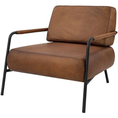 Artwood, Sinclair Sessel Braun Leder Artwood, Sinclair Sessel Braun Leder