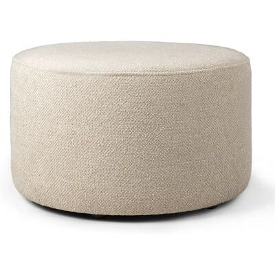 Ethnicraft - Barrow - Beige - Stoff - Hocker Ethnicraft - Barrow - Beige - Stoff - Hocker