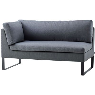 Cane-line Outdoor Flex 2 Pers. Sofa Højre Modul - Grau Cane-line Outdoor Flex 2 Pers. Sofa Højre Modul - Grau