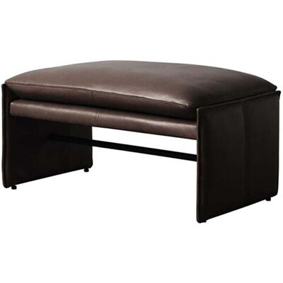 Artwood, HARLEM Leder-Fußhocker-Espresso Artwood, HARLEM Leder-Fußhocker-Espresso