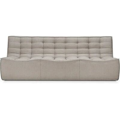 Ethnicraft - N701 - 3-sitz - Recycling-Baumwolle - Sofa Ethnicraft - N701 - 3-sitz - Recycling-Baumwolle - Sofa